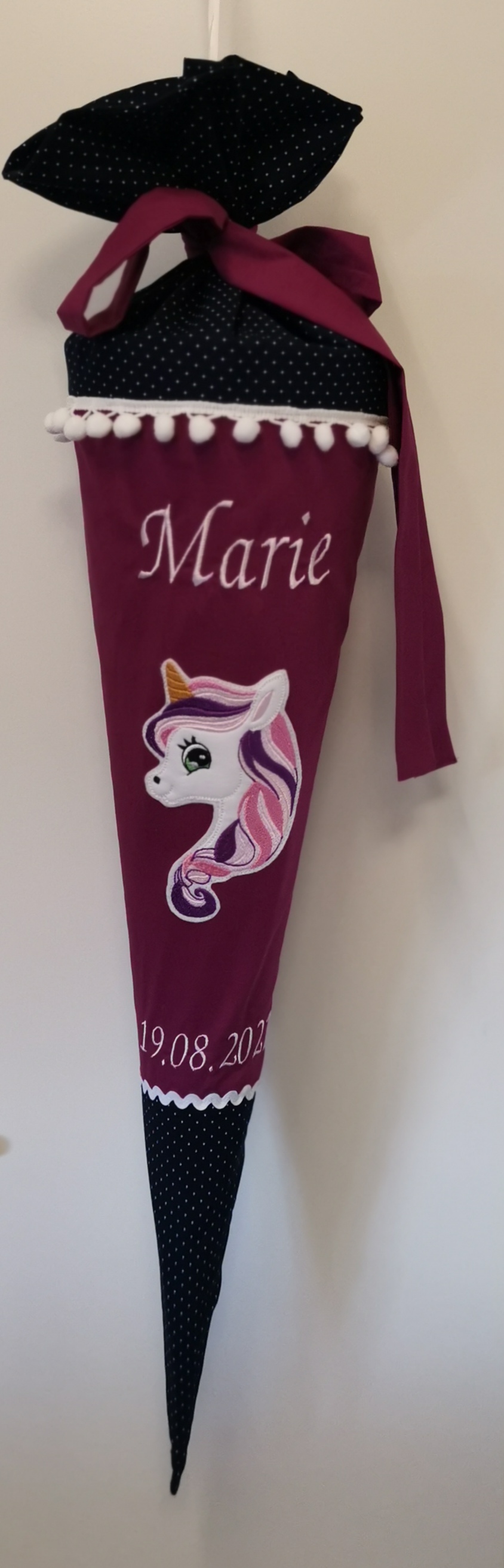 Schultüte (Einhorn-Kopf)