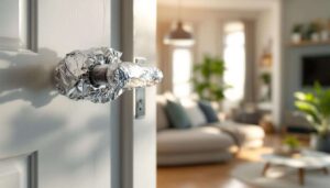 Warum der bekannte Alufolien-Trick an der Türklinke immer mehr Haushalte überzeugt und im Alltag wirklich hilft