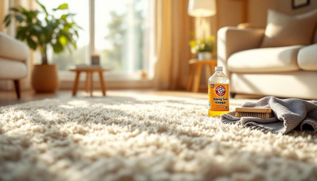 Teppich reinigen leicht gemacht: Mit diesen Hausmitteln wird er in kürzester Zeit wieder hygienisch sauber