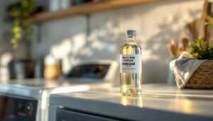 Ein Glas Weißweinessig in die Waschmaschine – aber nur um 22 Uhr: Der Grund dafür ist überraschend clever