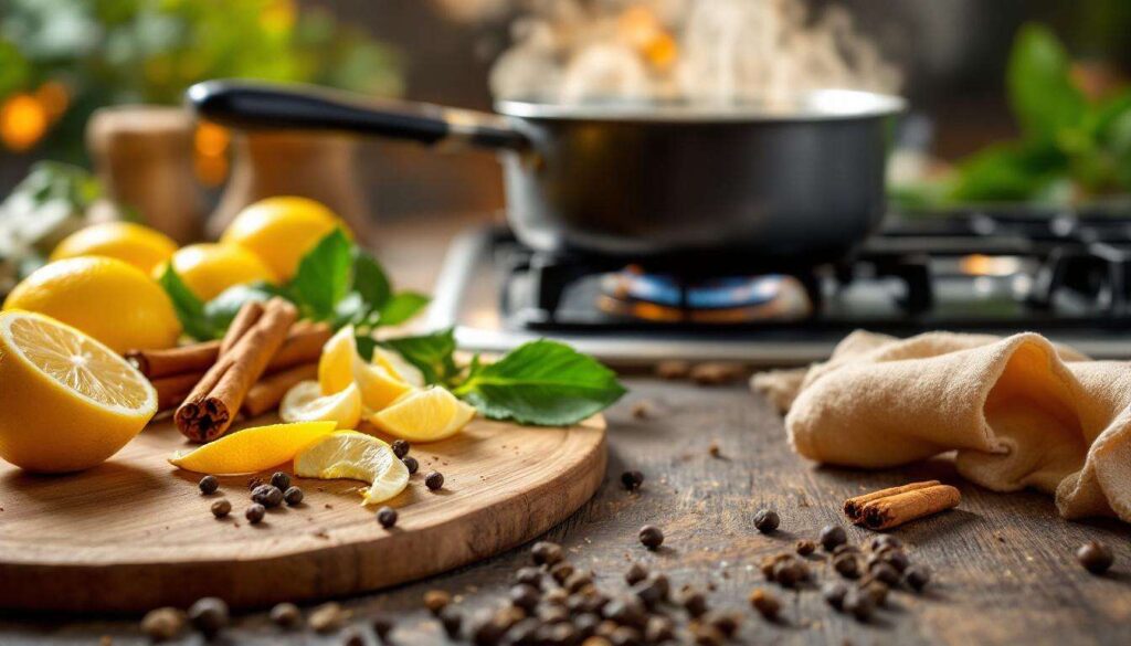 Zitronenschalen mit Pfeffer und Zimt kochen: Wozu ist das gut und warum wird es empfohlen?