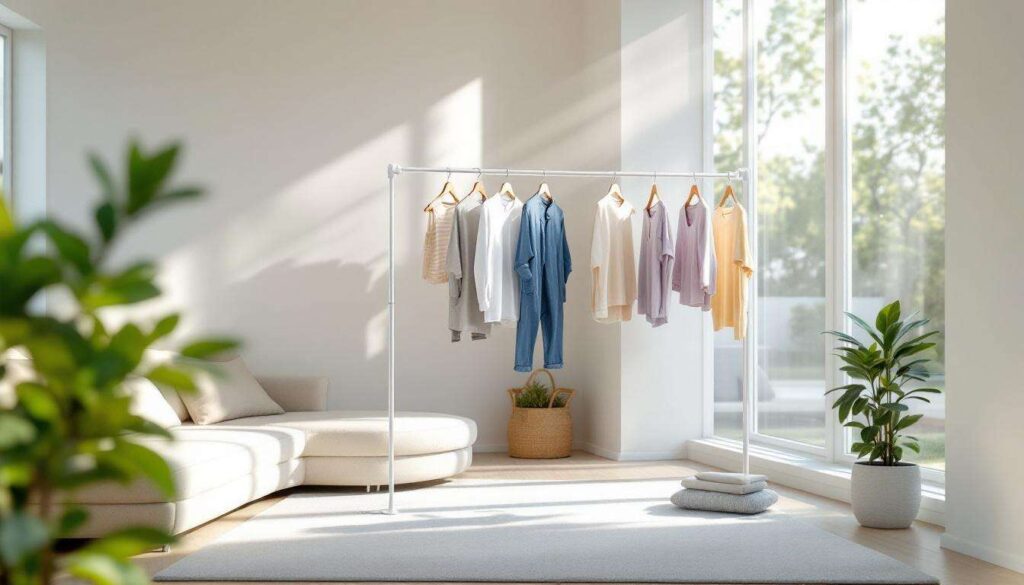 Wäsche weg aus dem Wohnzimmer: Invisible-Drying-Trend räumt auf