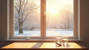 Füge nur einen Löffel ins Putzwasser: Fenster bleiben den ganzen Winter strahlend sauber