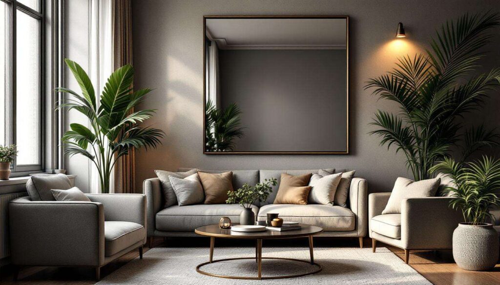 Wo platziert man einen Spiegel im Wohnzimmer? Die 7 besten Ideen der Innenarchitekten